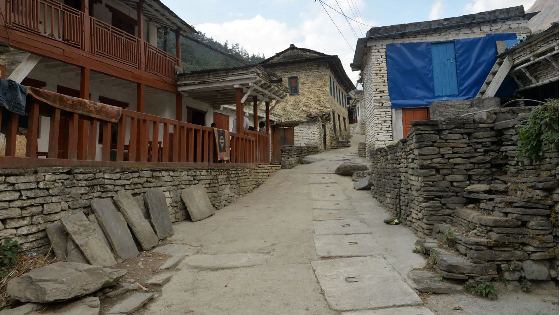 Ghansa on the way to Muktinath