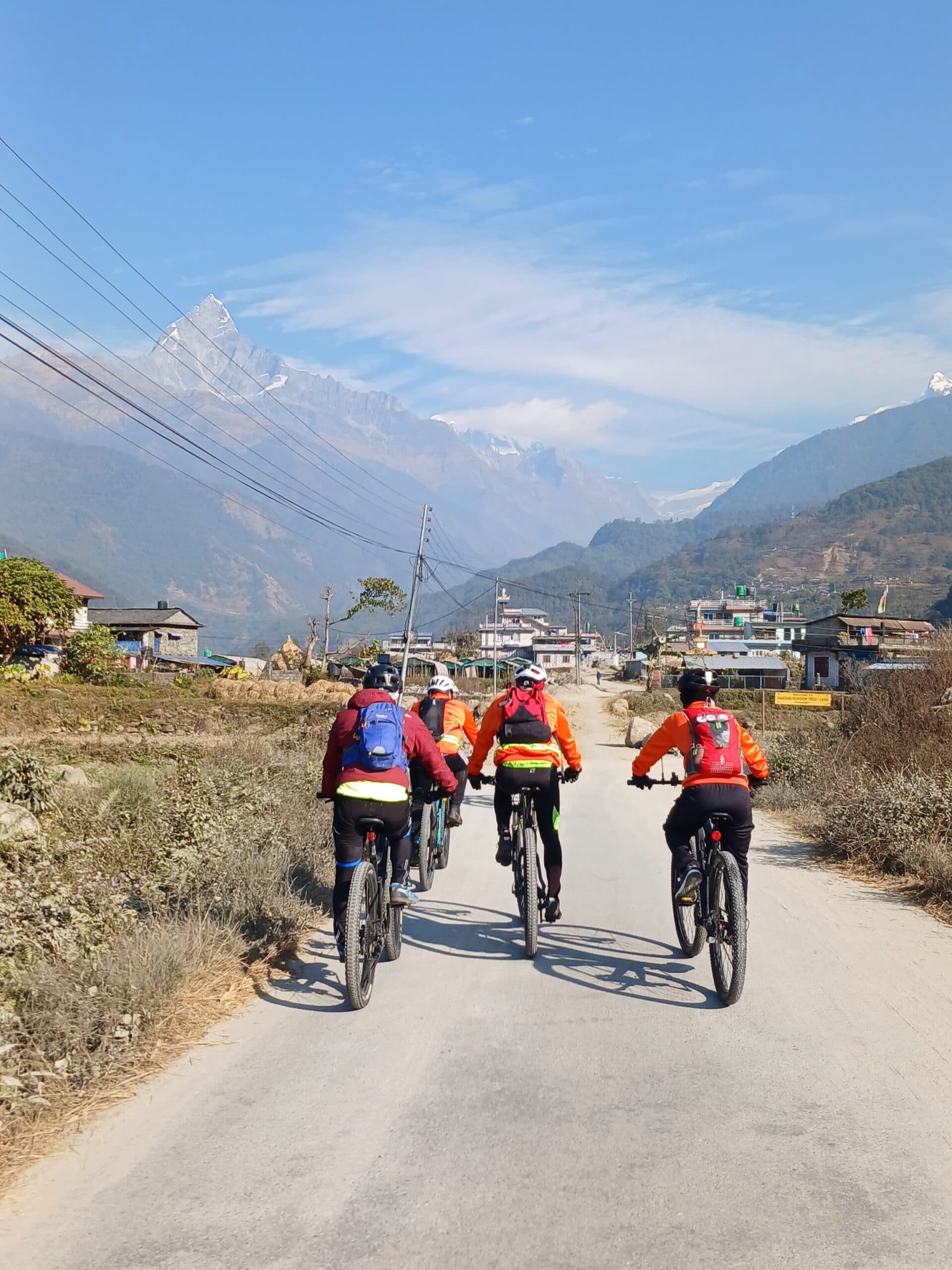 Cycling Around Pokhara City